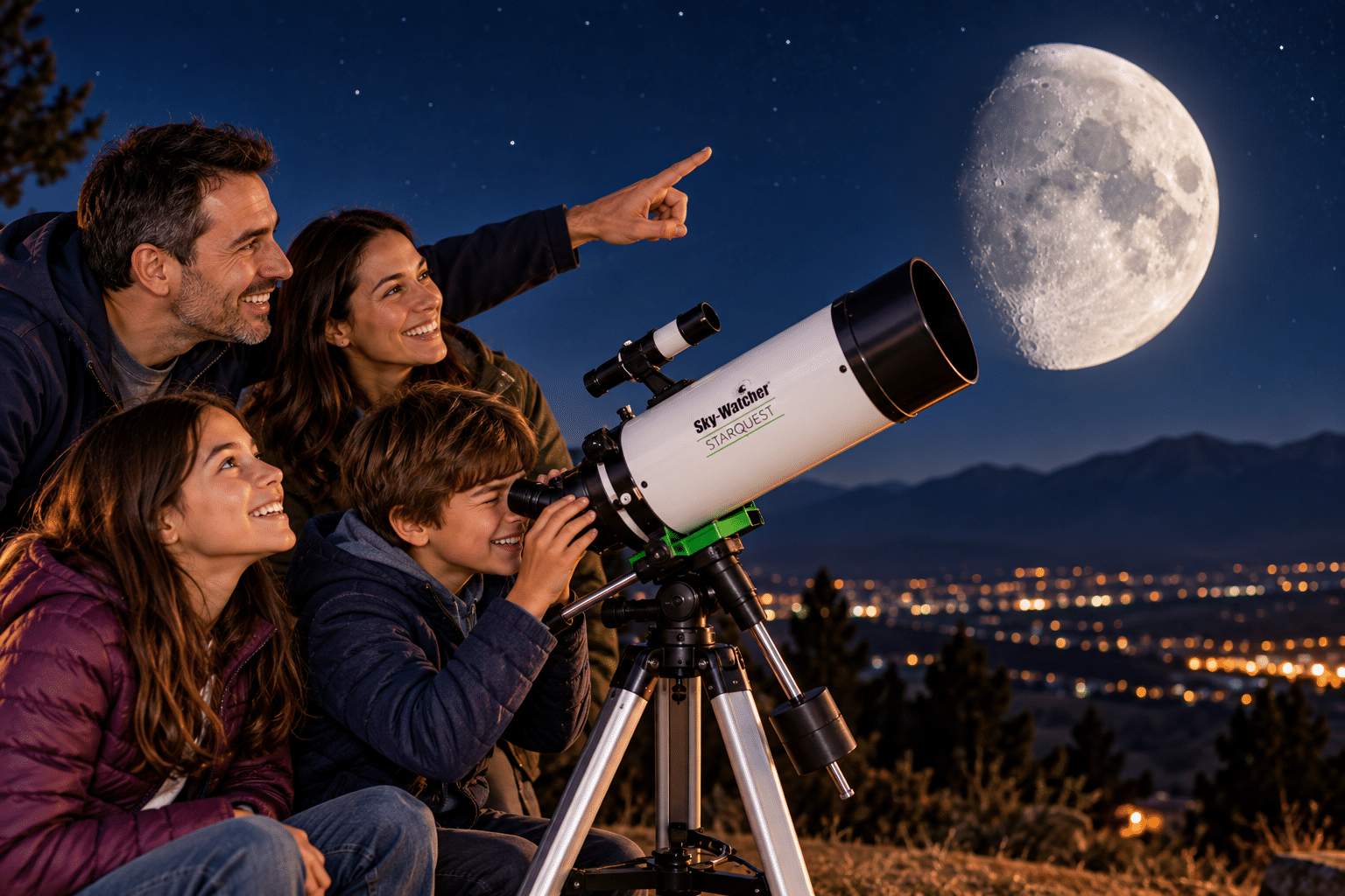 Experiencia de observación astronómica bajo el cielo de Chile